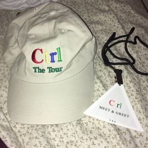{SOLD} SZA Ctrl hat and lanyard
